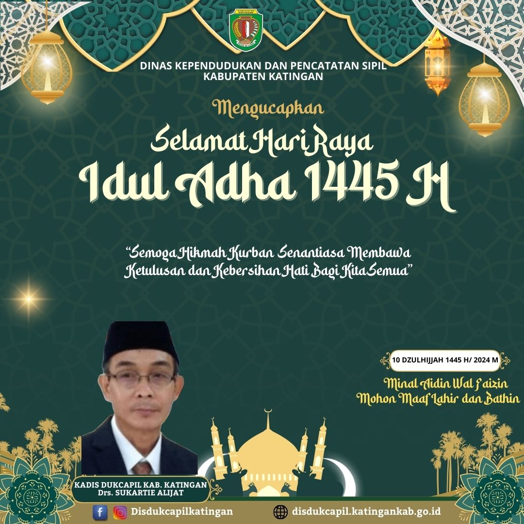 Ucapan Selamat Hari Raya Idul Adha 1445 H