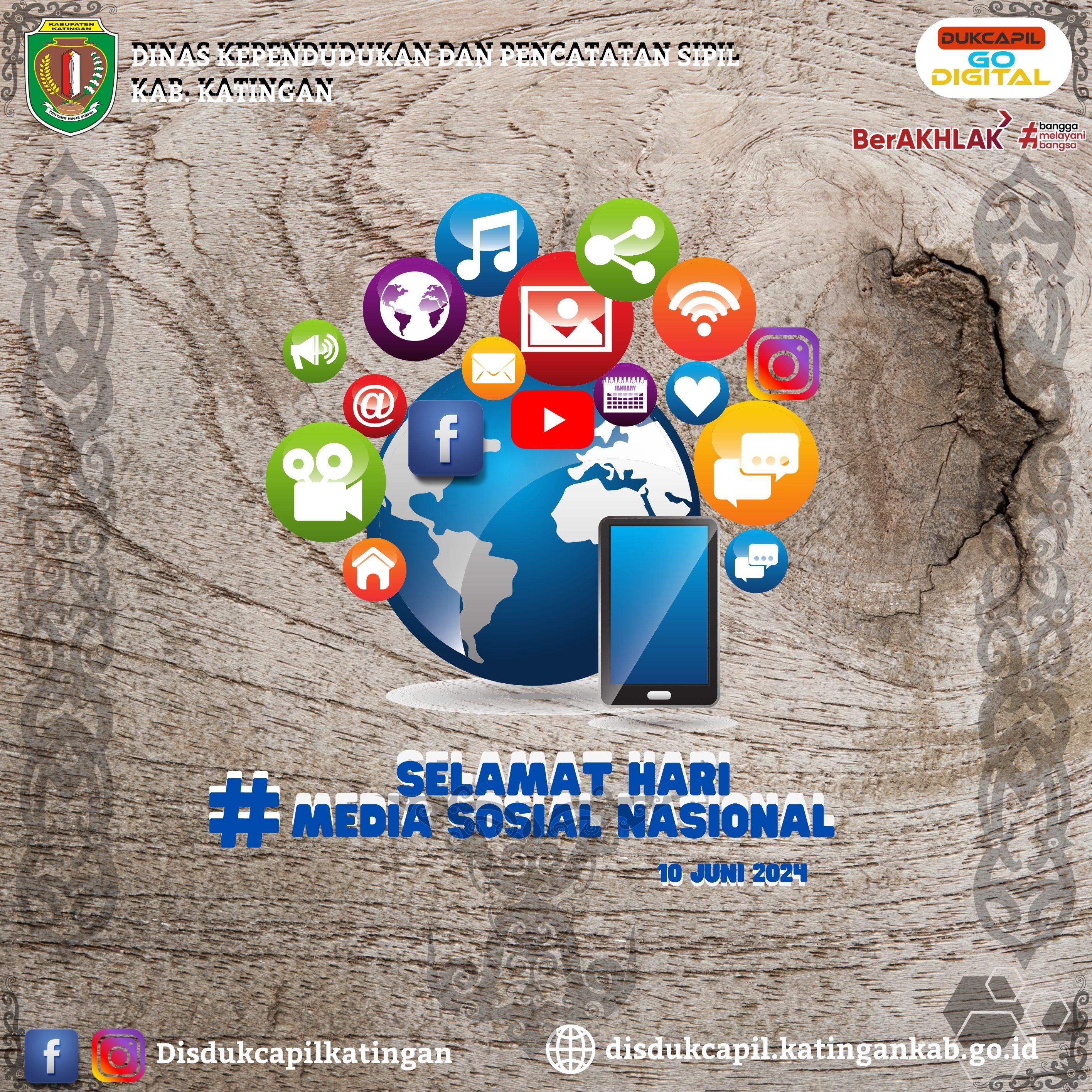 SELAMAT HARI MEDIA SOSIAL NASIONAL TAHUN 2024
