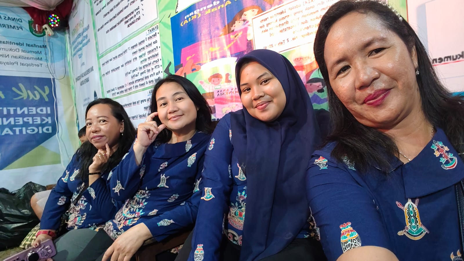 Para Srikandi Disdukcapil Kab Katingan
